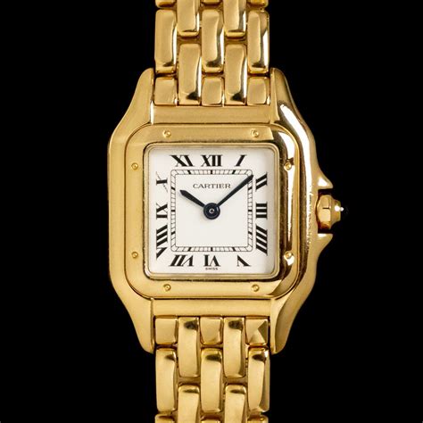 vintage watch cartier|vintage cartier watches women's.